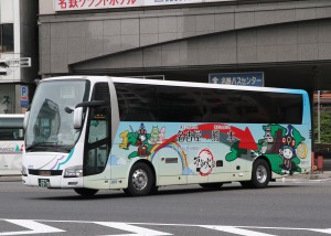 名鉄バス「不知火号」 　2802          